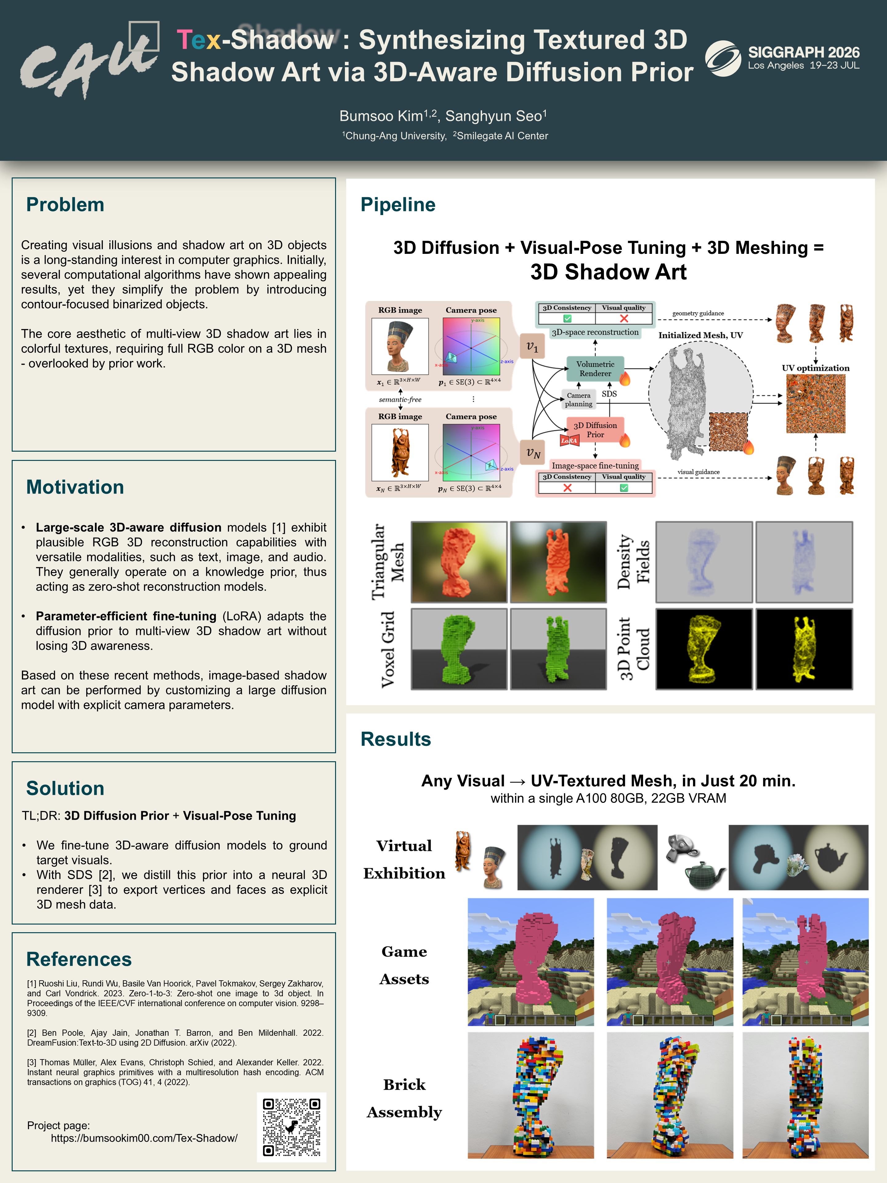 SIGGRAPH 2026 Poster